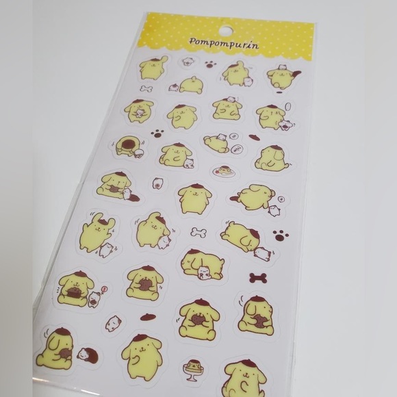 ⭐️ Free in Bundle - Lot Large Set Stickers Kuromi Melody Pompompurin Cinnamoroll - Picture 4 of 6
